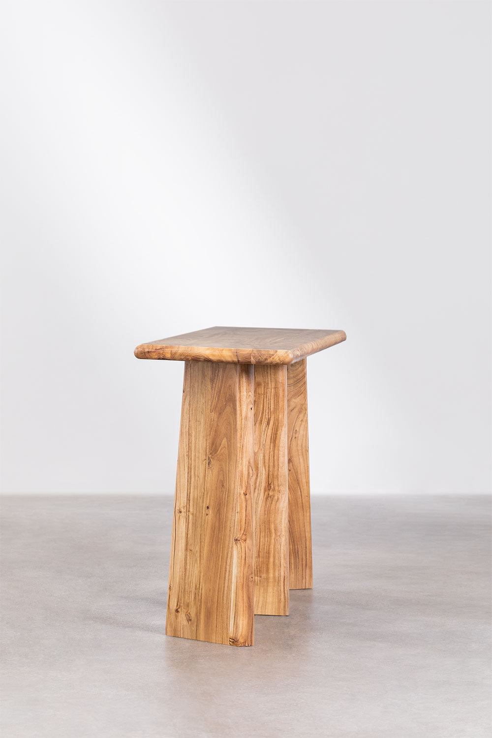 Console table AMBYL, acacia wood, natural