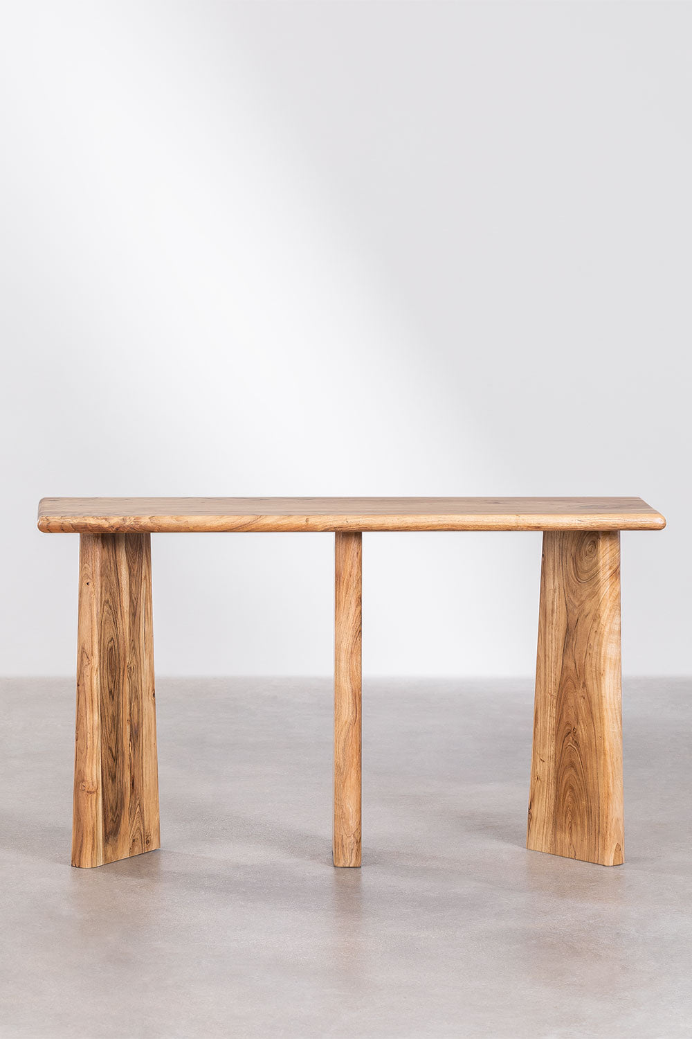 Console table AMBYL, acacia wood, natural