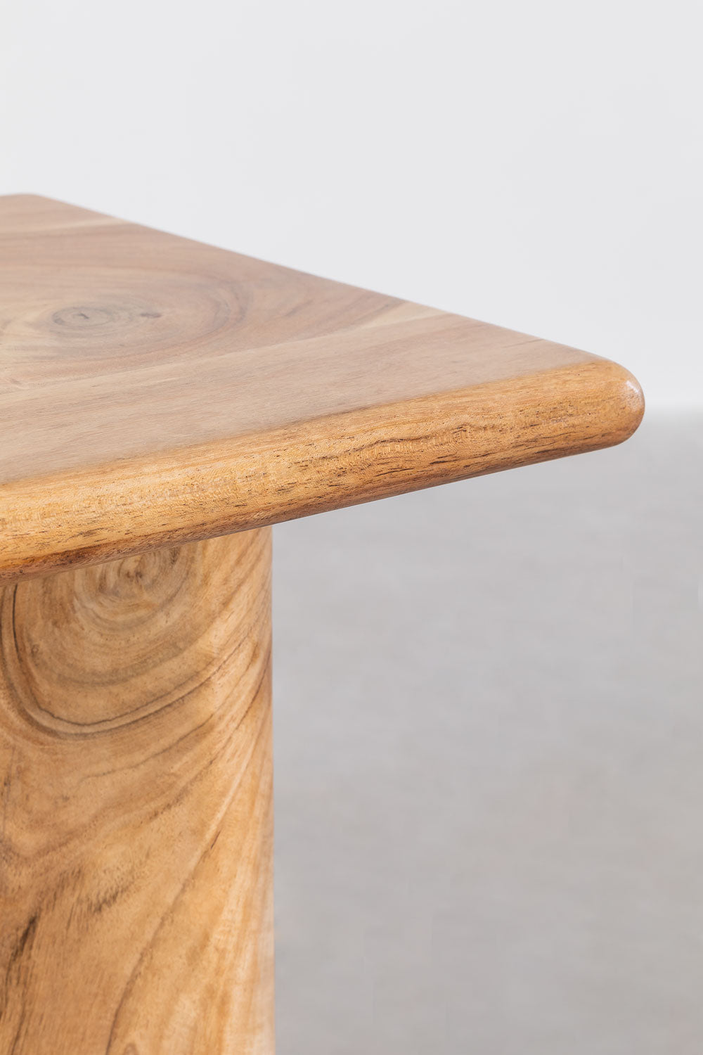 Console table AMBYL, acacia wood, natural