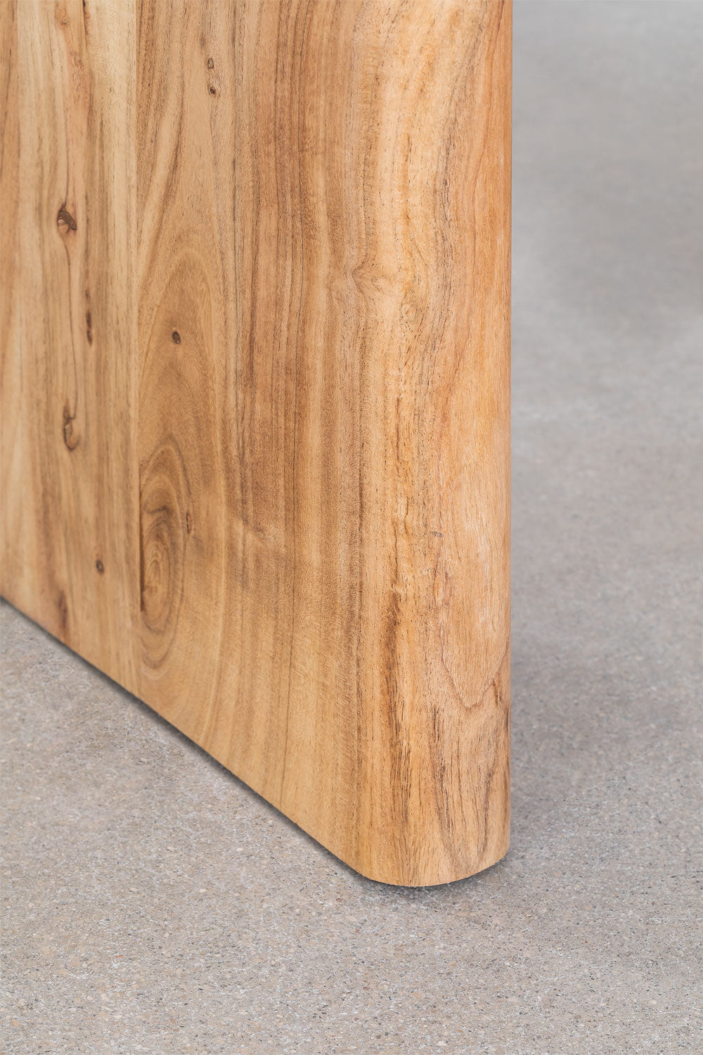 Console table AMBYL, acacia wood, natural