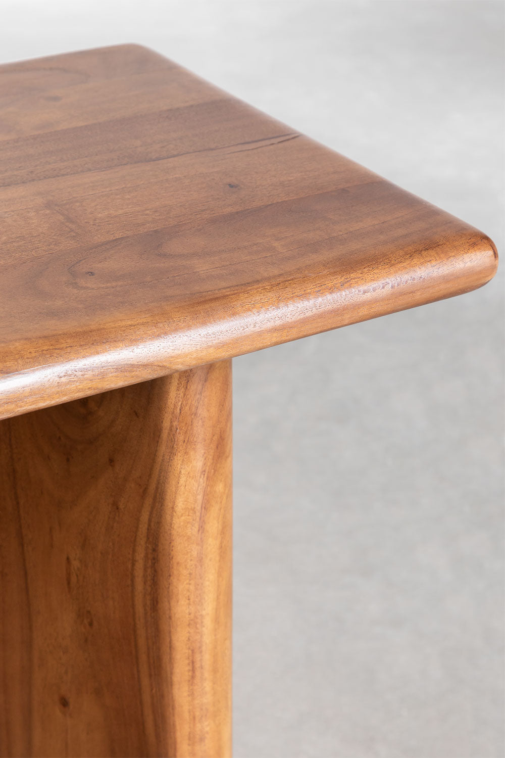 AMBYL console table, acacia wood, brown