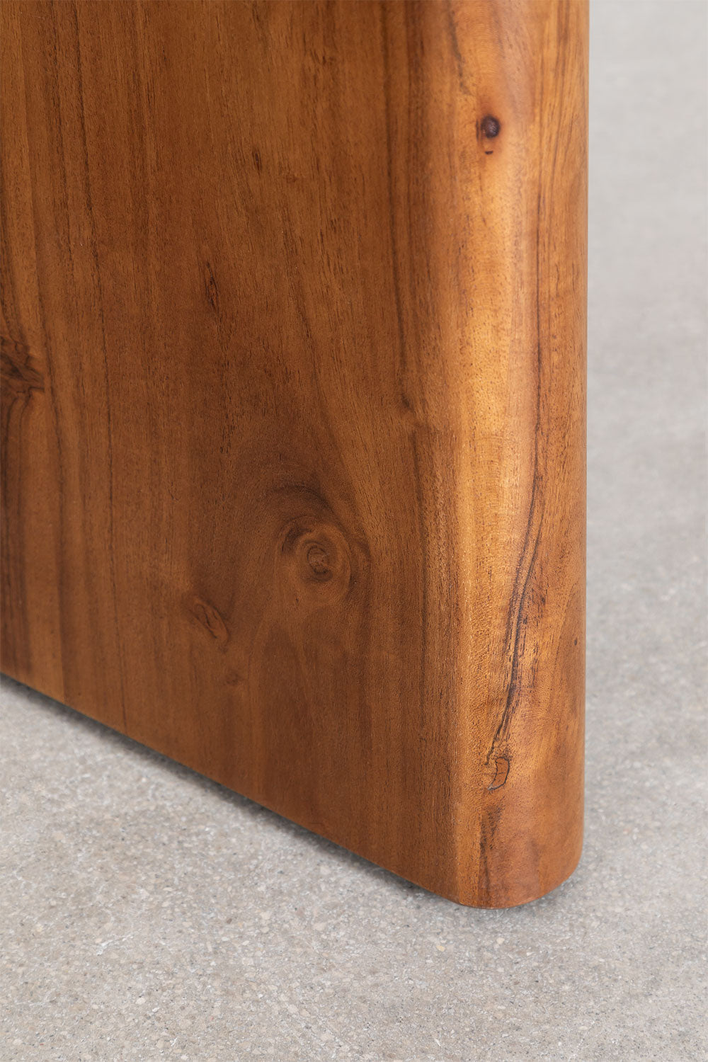 AMBYL console table, acacia wood, brown