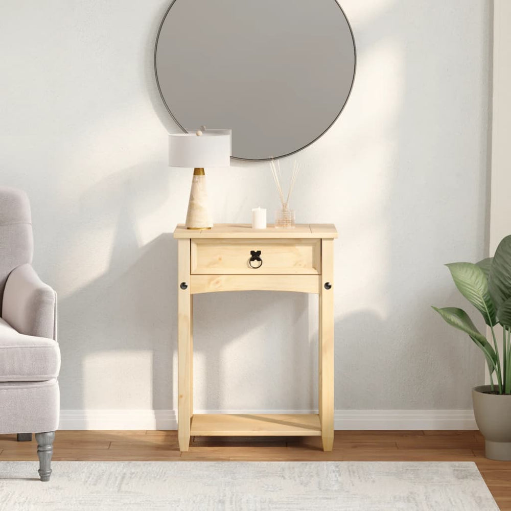 Konsolinis staliukas Corona, 55x35x73cm, pušies masyvas - Namų Idėja