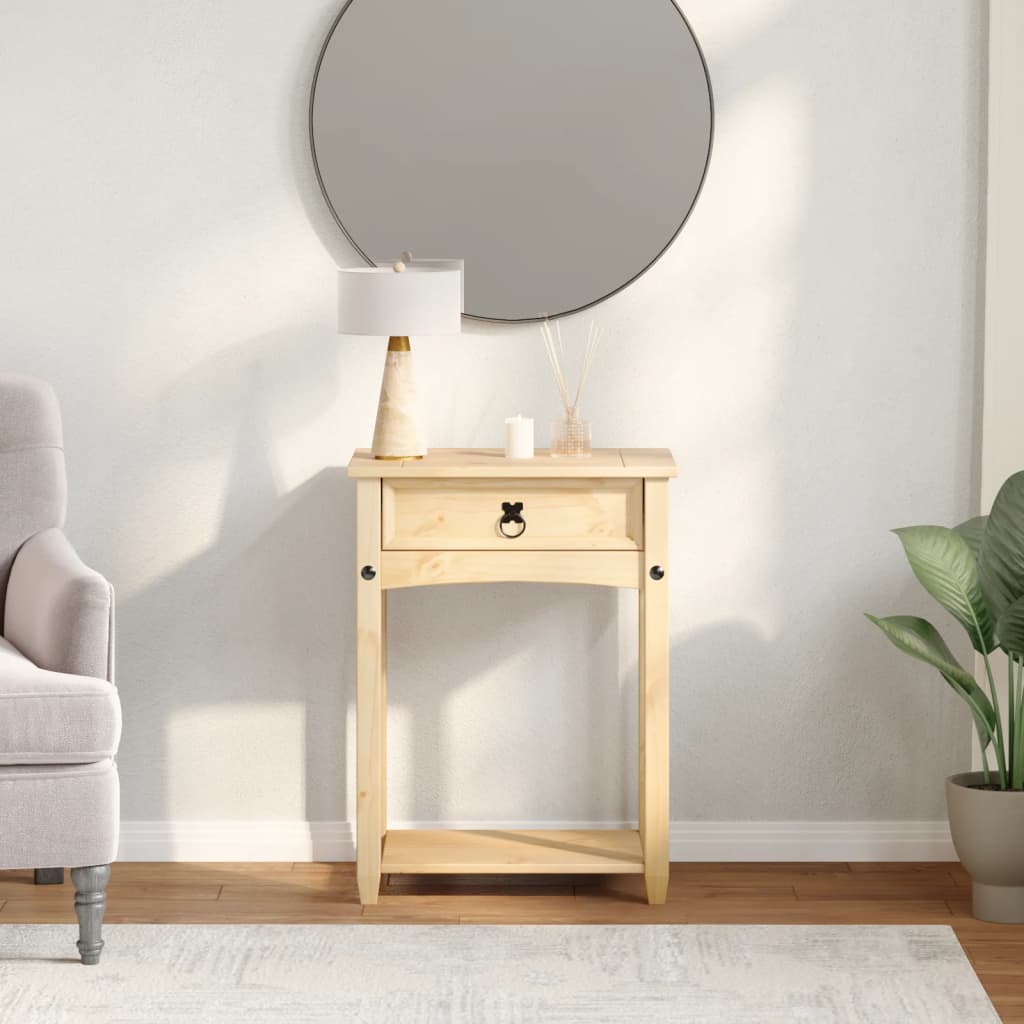 Konsolinis staliukas Corona, 55x35x73cm, pušies masyvas - Namų Idėja