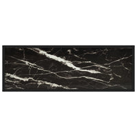 Konsolinis staliukas, juodas, 100x35x75cm, grūdintas stiklas - Namų Idėja