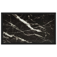 Konsolinis staliukas, juodas, 60x35x75cm, grūdintas stiklas - Namų Idėja