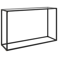 Konsolinis staliukas, skaidrus, 120x35x75cm, grūdintas stiklas - Namų Idėja