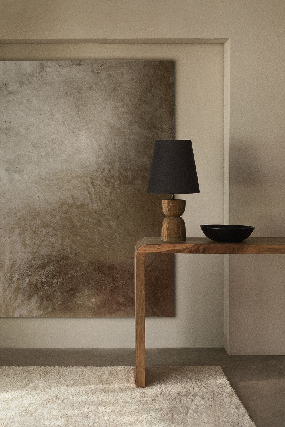 VACRY Console table, acacia wood
