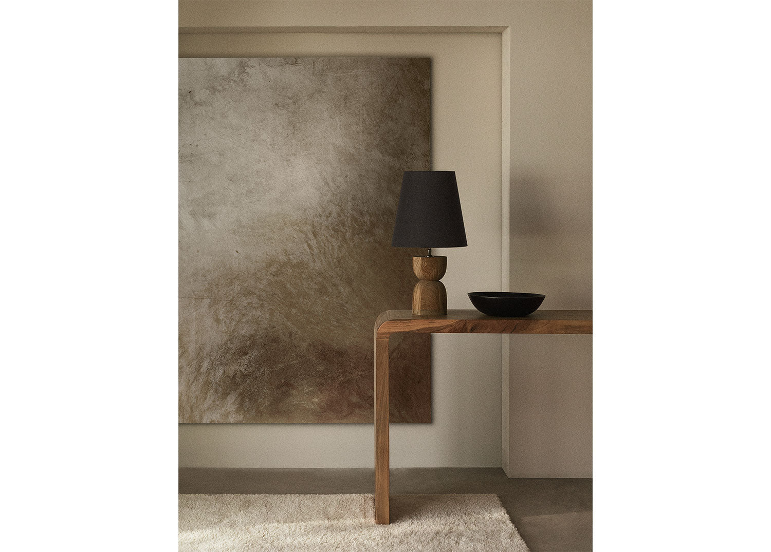 VACRY Console table, acacia wood