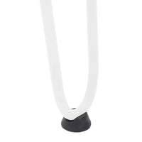 Konsolinių staliukų kojelės, 4 vnt., baltos, 72 cm, plienas - Namų Idėja