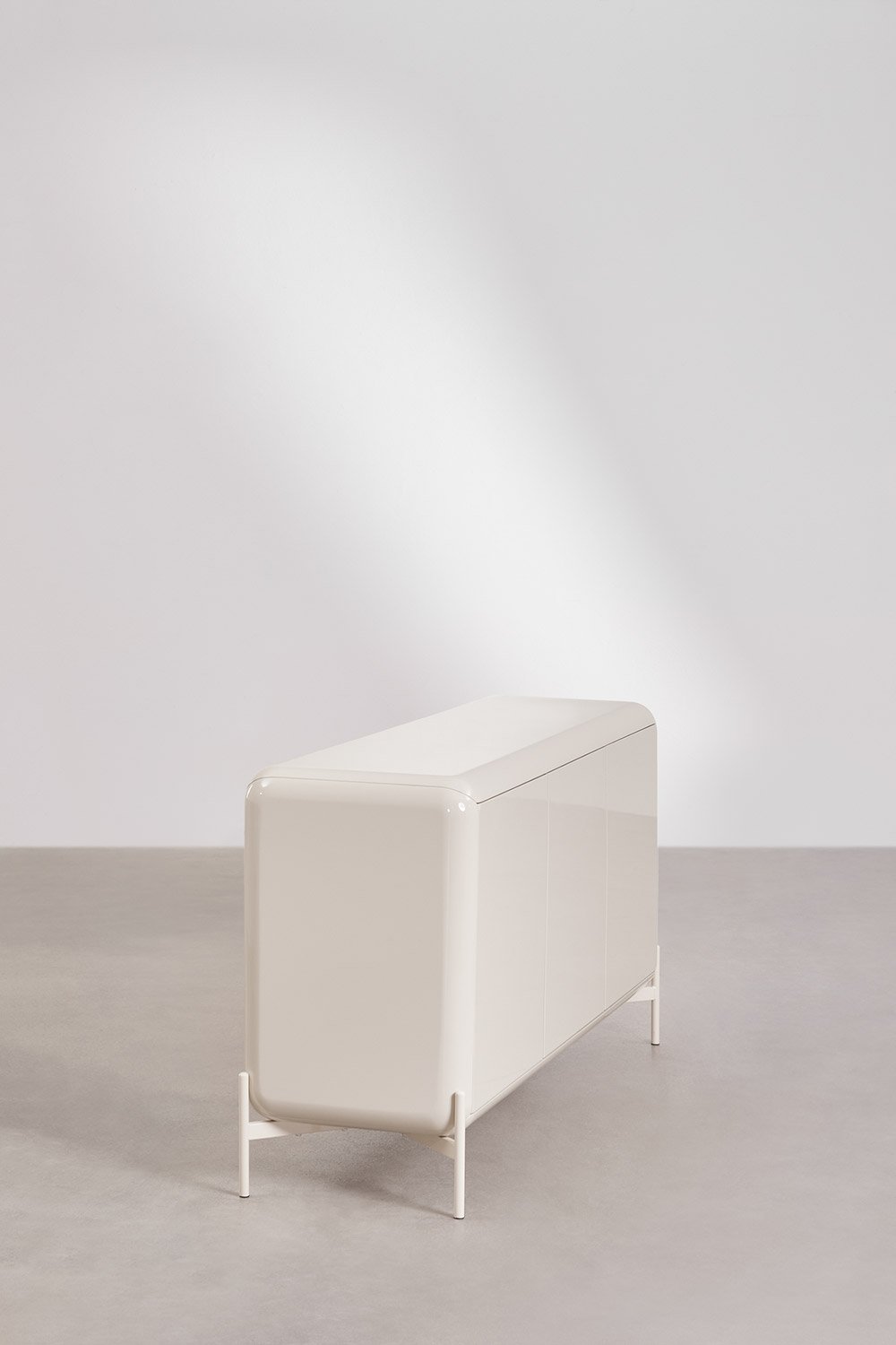 Komoda ADEMUA, balta MDF