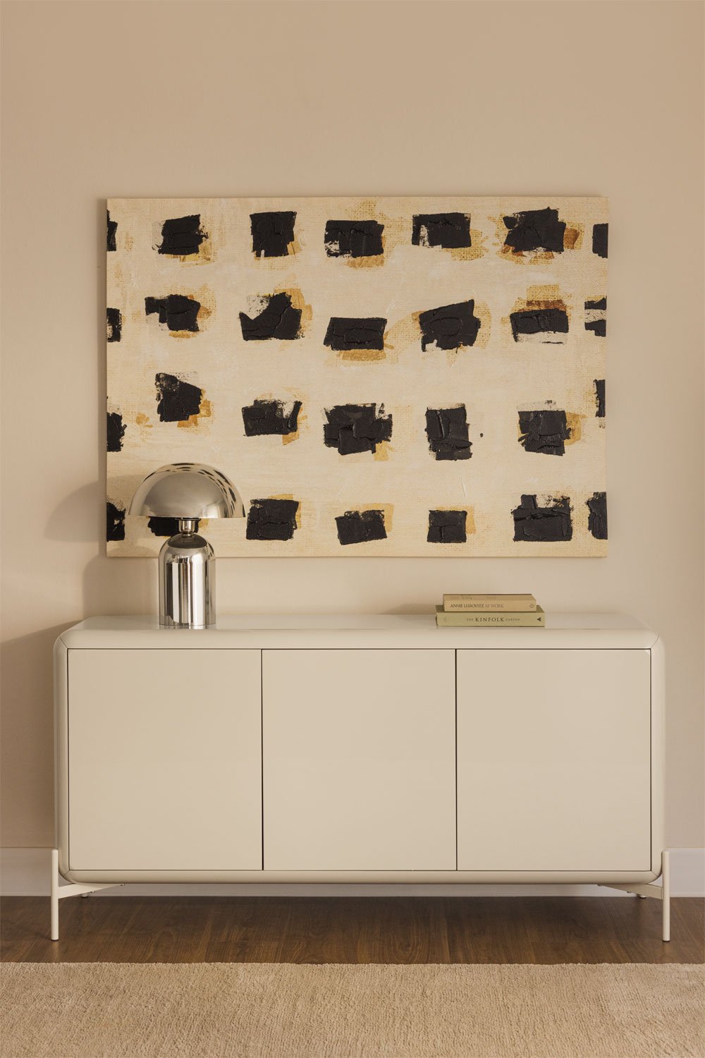 Komoda ADEMUA, balta MDF