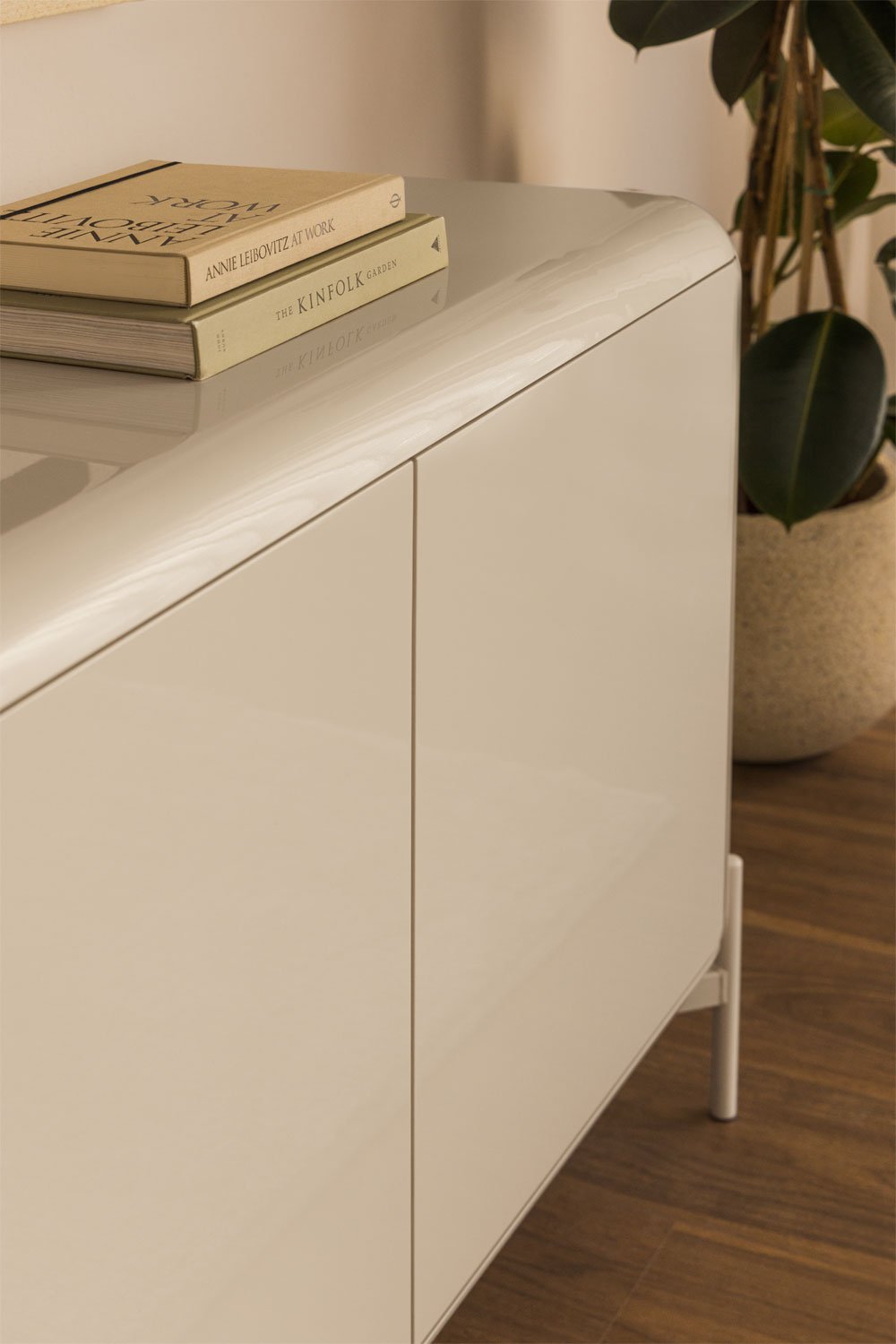 Komoda ADEMUA, balta MDF