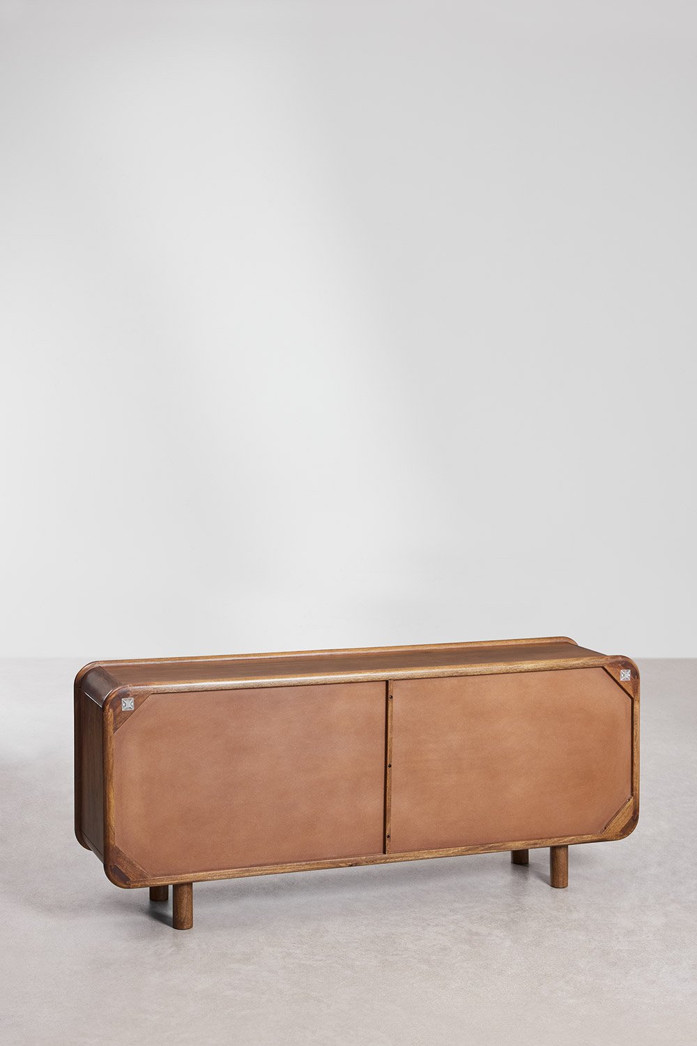Komoda GITA, 173x43 cm, mango mediena, 4 durys