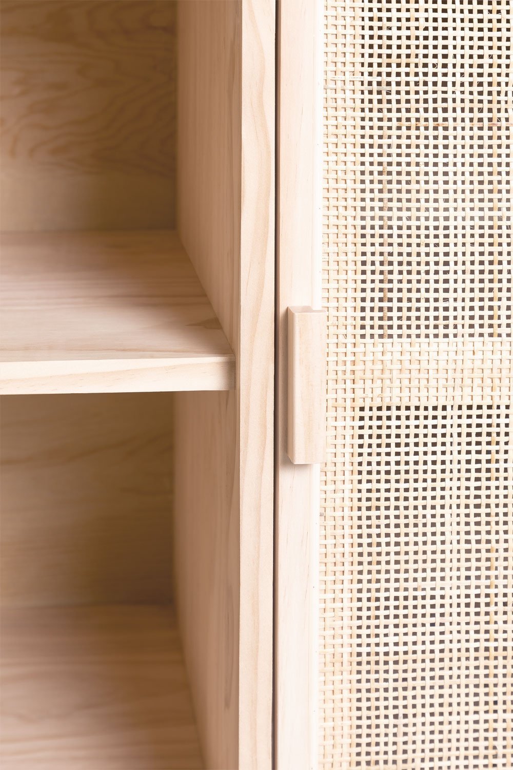 Komoda RSARE, ratanas ir pušis