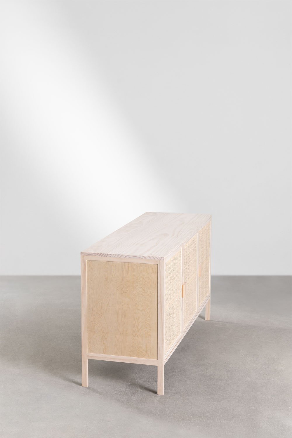 Komoda RSARE, ratanas ir pušis