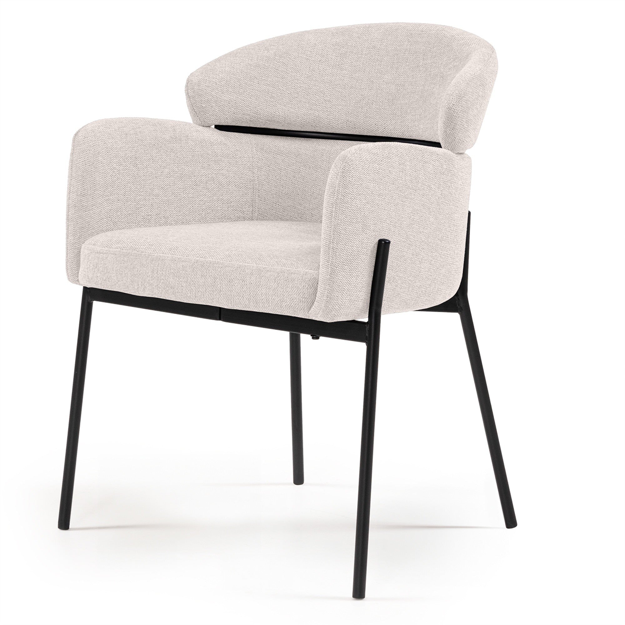 Dining chair FELICE, light beige