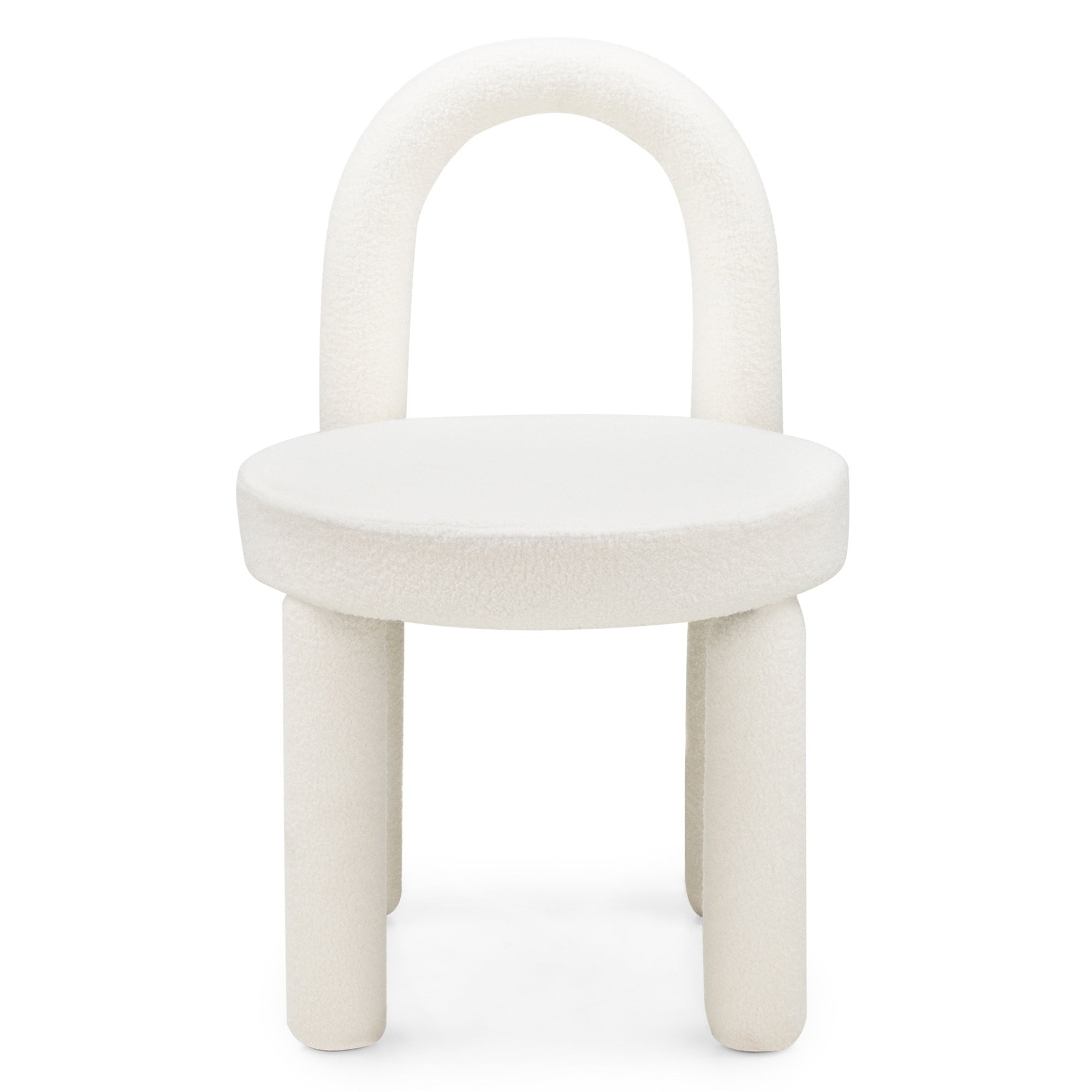 Dining chair GELATO, beech, ecru