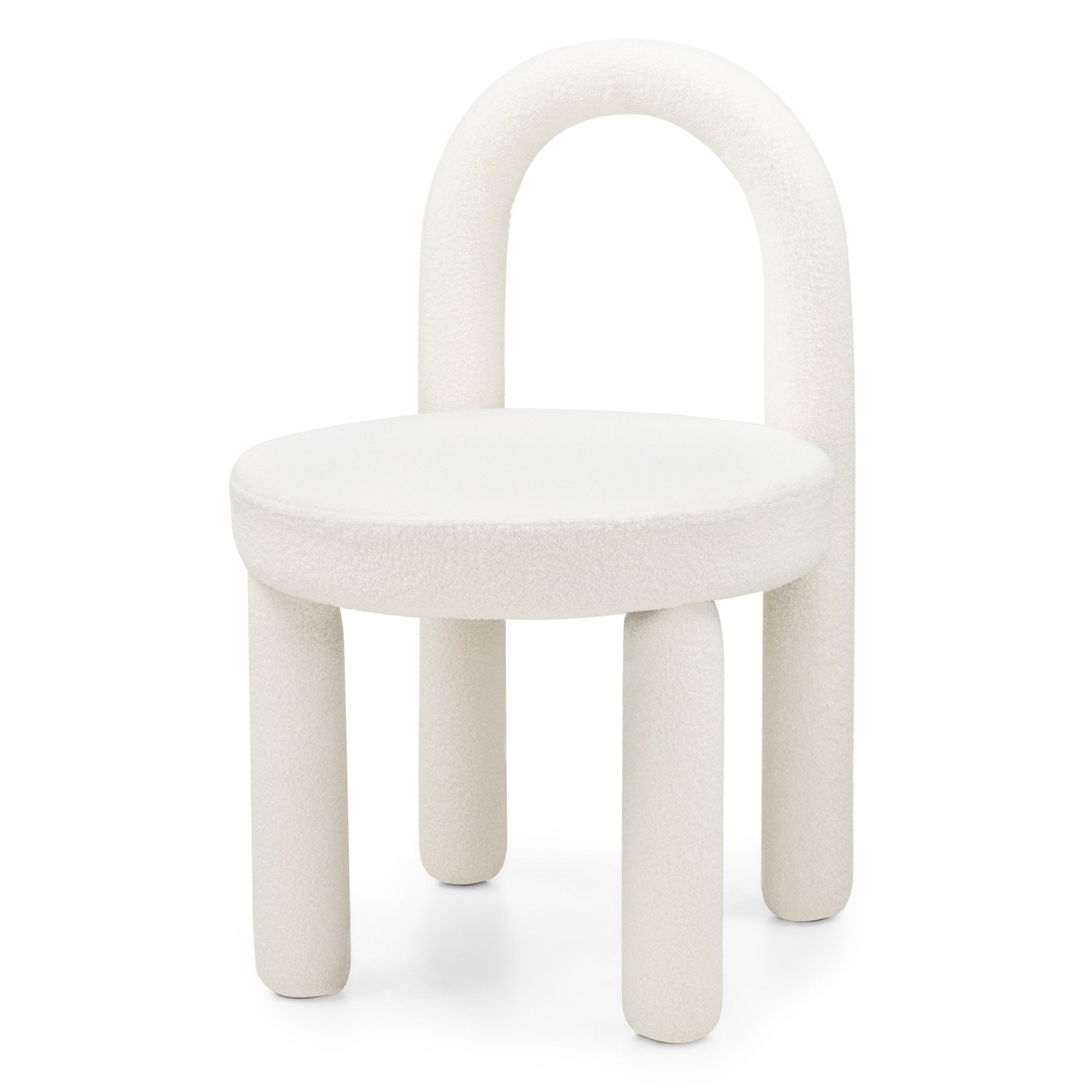 Dining chair GELATO, beech, ecru
