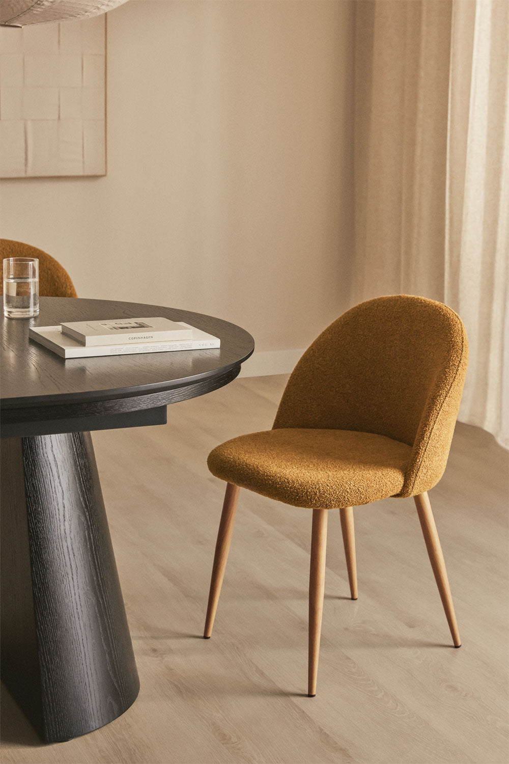 Valgomojo kėdė FARAURA DELUXE, natūrali II