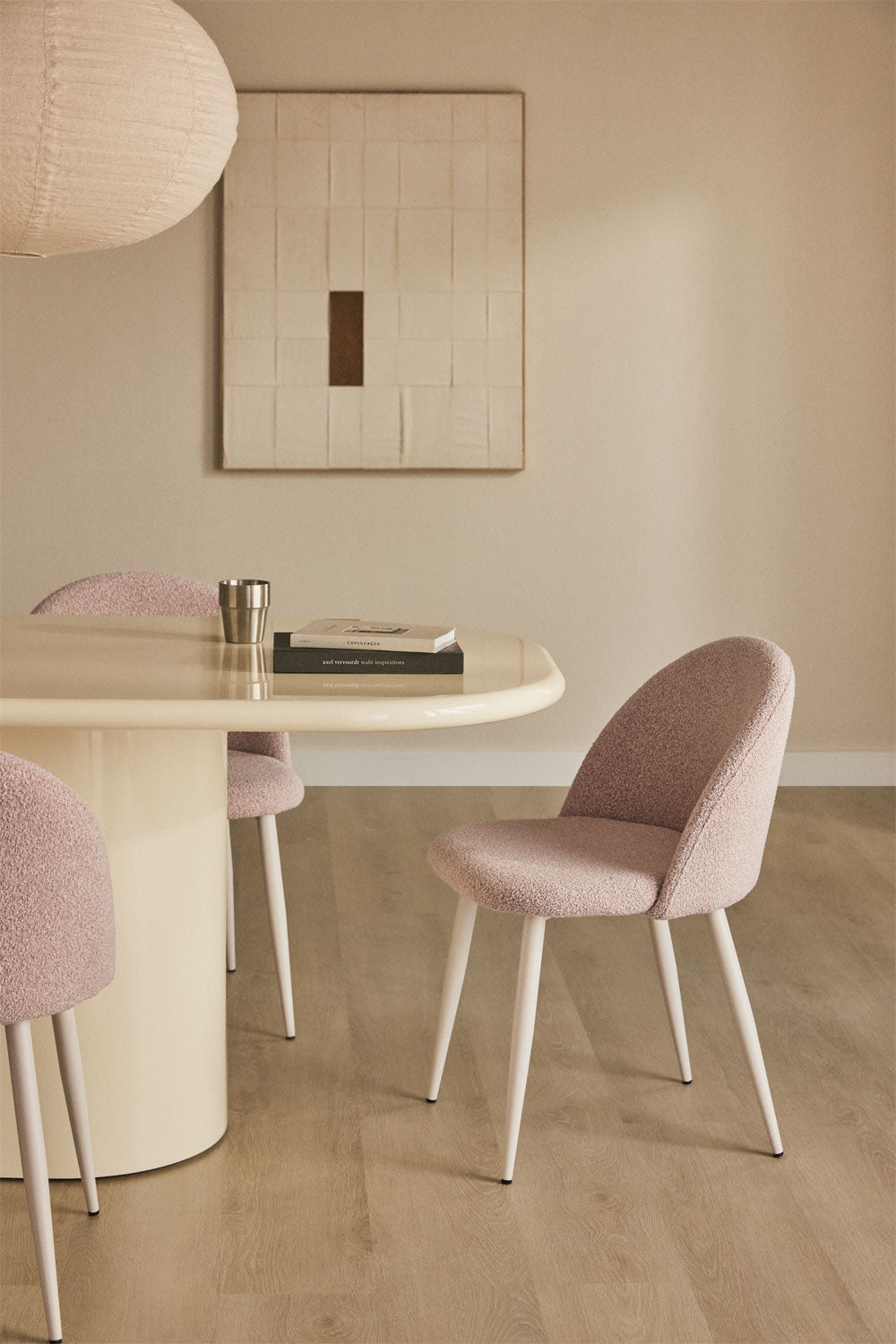 Valgomojo kėdė FARAURA DELUXE, kreminė I