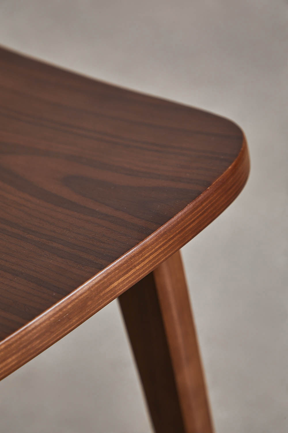 Dining chair KAYLIA, wood and rattan