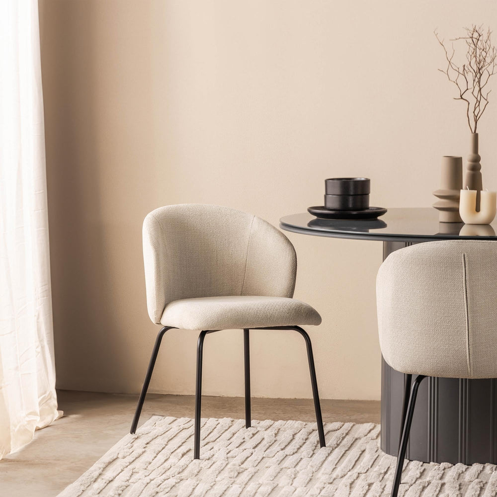 Dining chair IVOIRE, beige