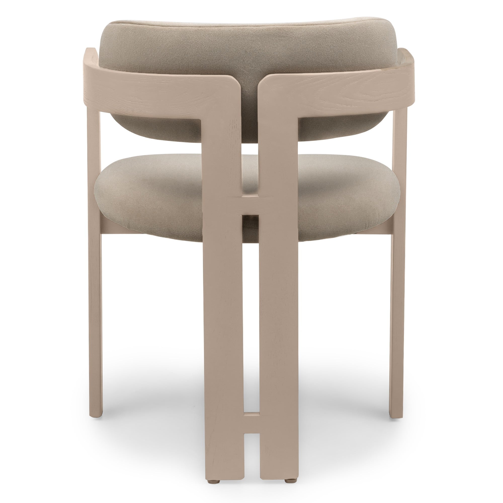 Dining chair ONDINE, brownish-red/ash