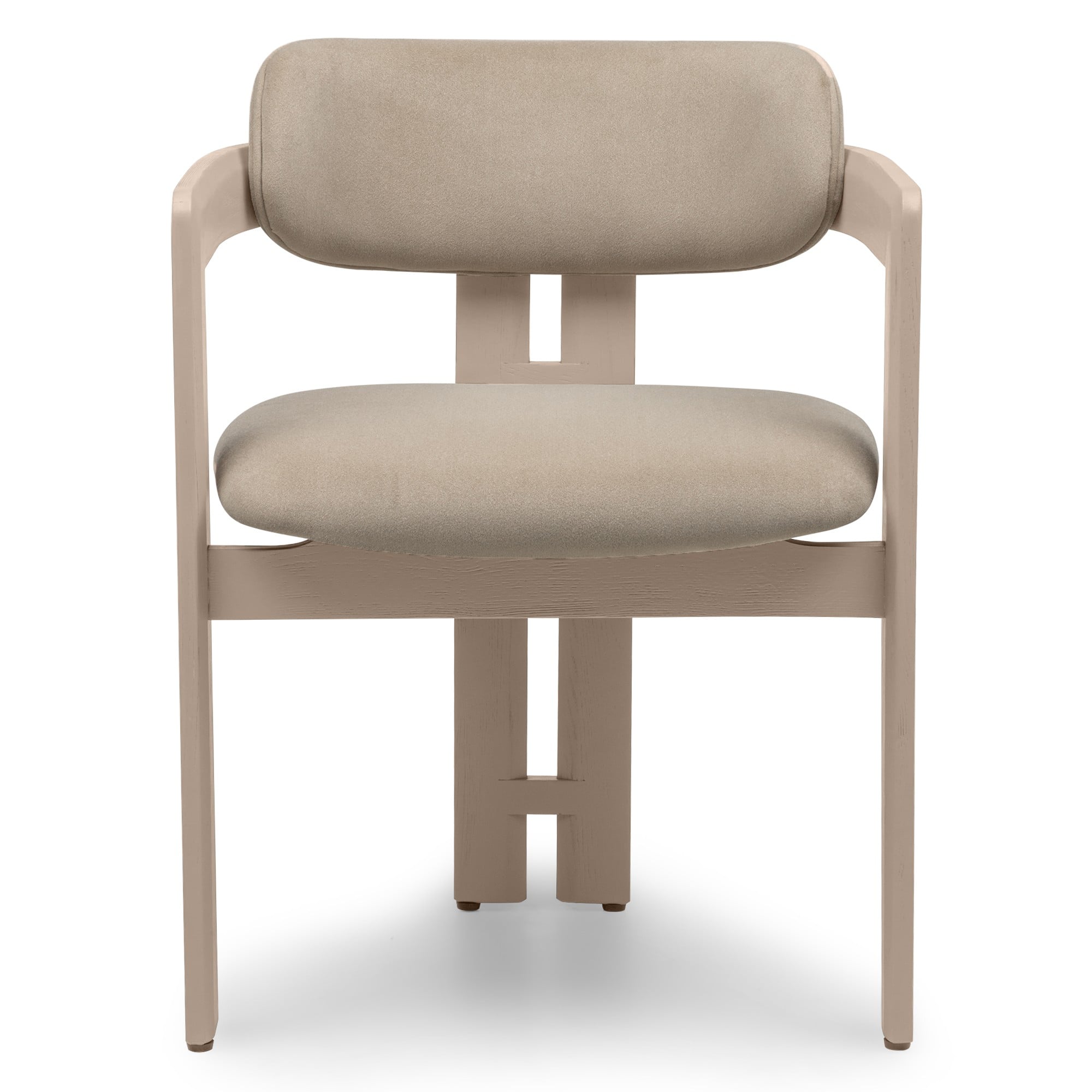 Dining chair ONDINE, brownish-red/ash