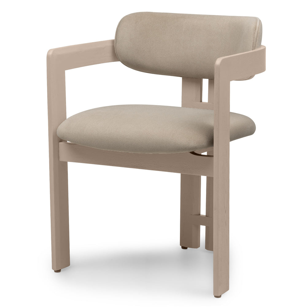Dining chair ONDINE, brownish-red/ash