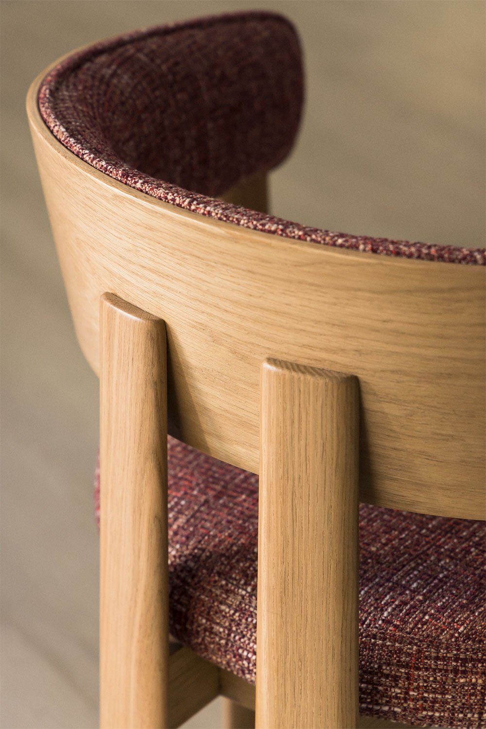 Kėdė OLENA, bouclé Red Roof spalva