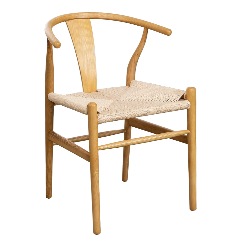 Valgomojo kėdė EILISH, natūralaus uosio medžio