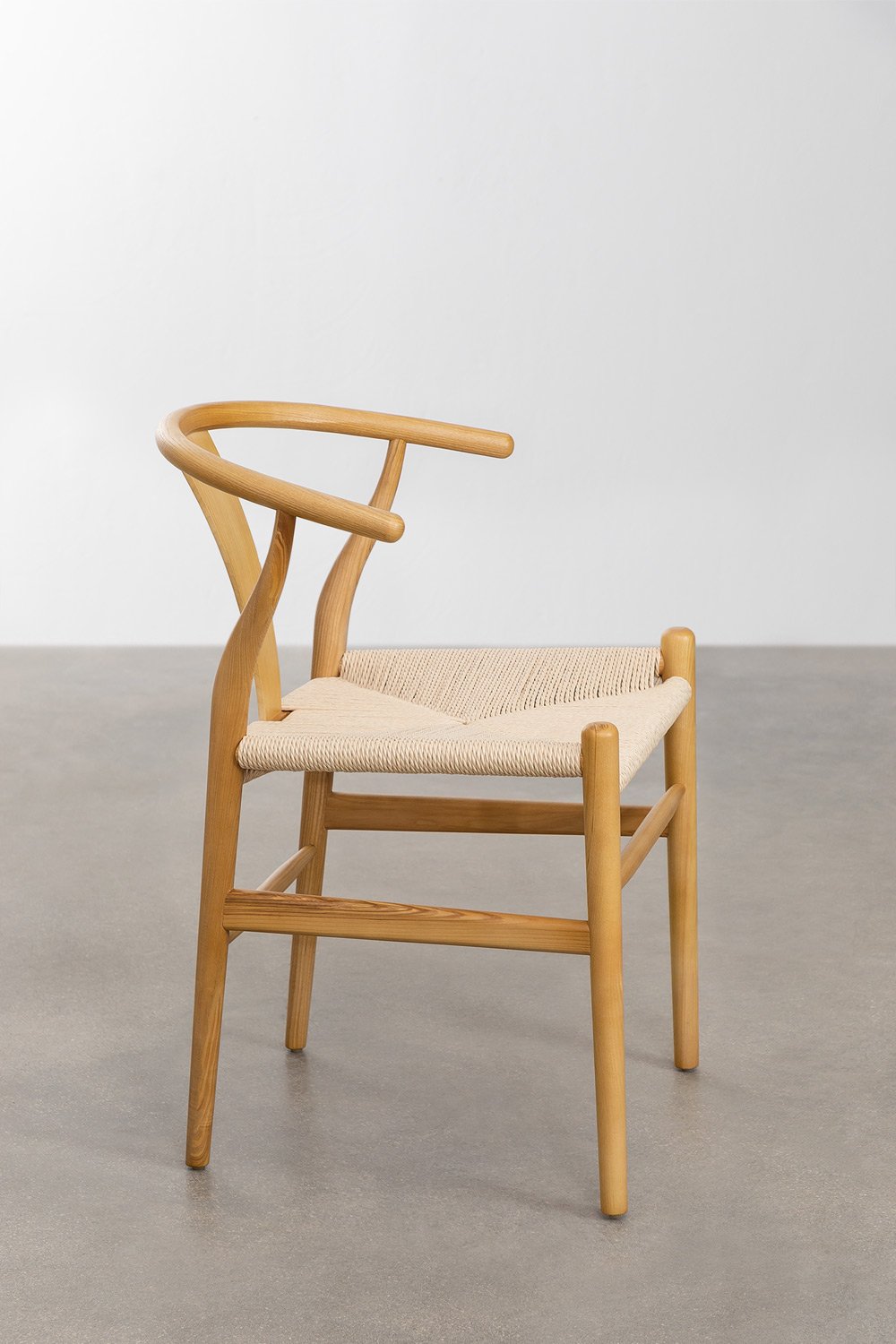 Valgomojo kėdė EILISH, natūralaus uosio medžio