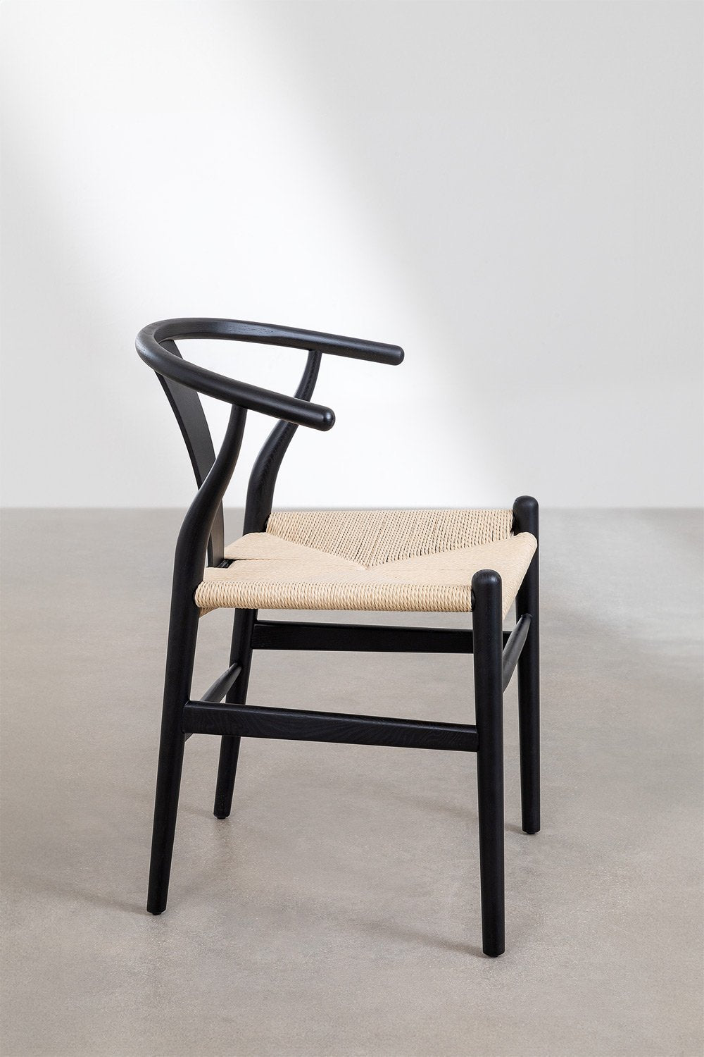 Valgomojo kėdė EILISH, juodo uosio medžio