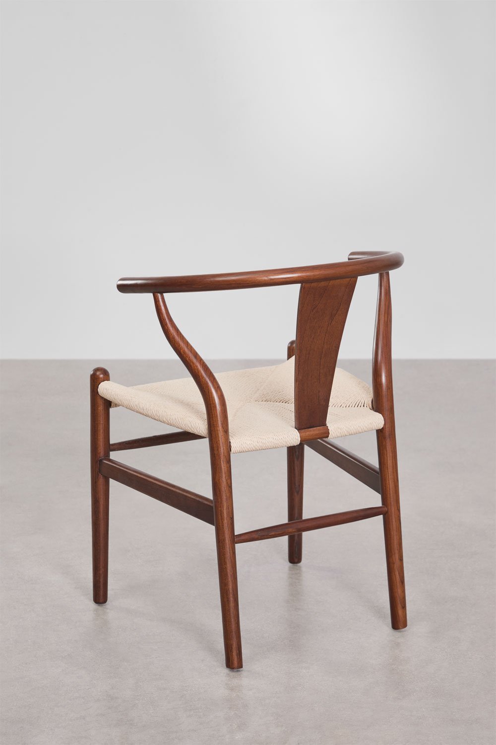 Valgomojo kėdė EILISH, tamsaus uosio medžio