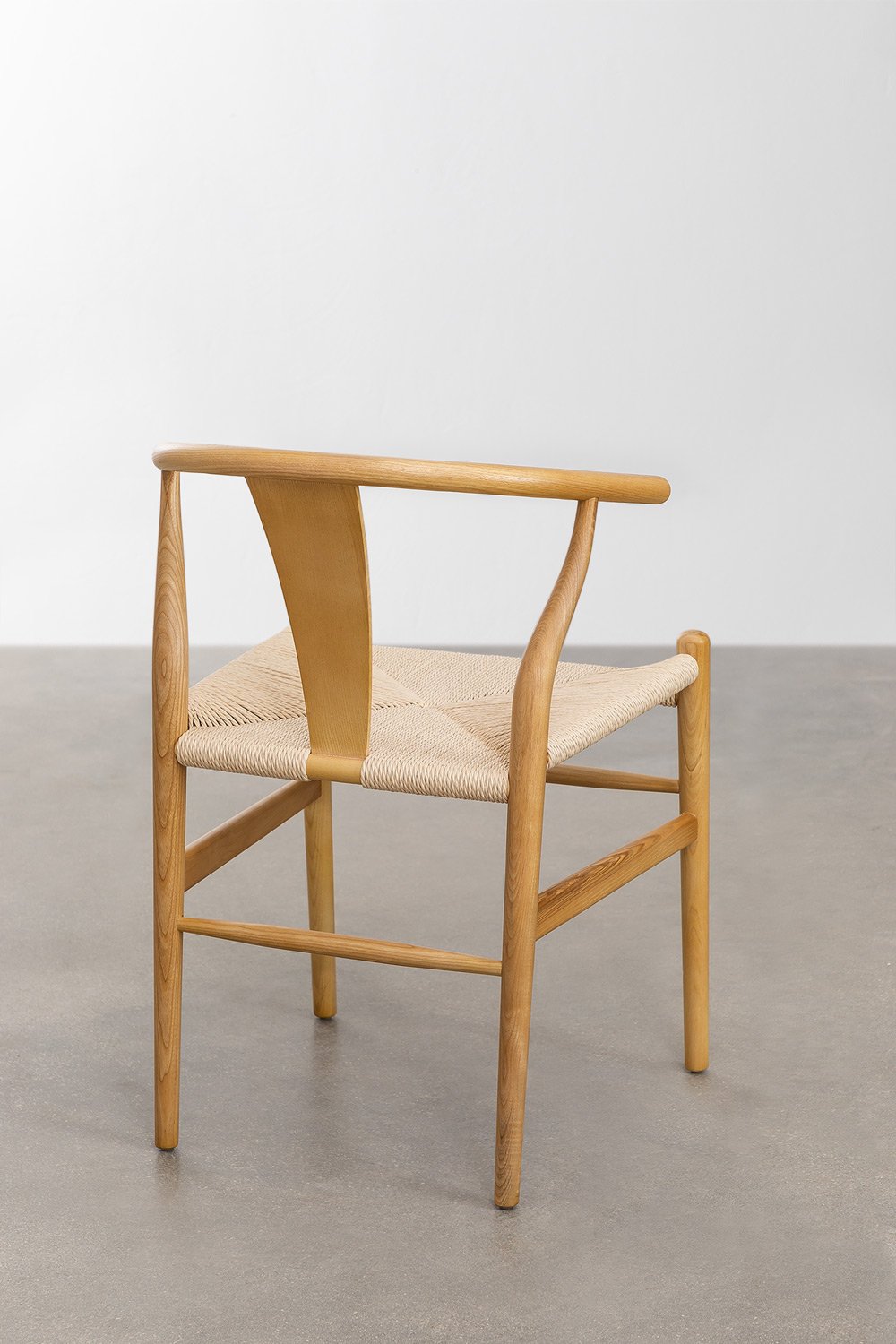 Valgomojo kėdė EILISH, natūralaus uosio medžio