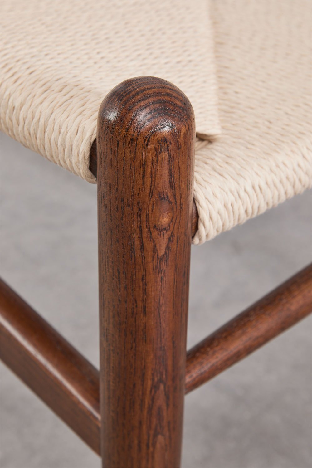 Valgomojo kėdė EILISH, tamsaus uosio medžio