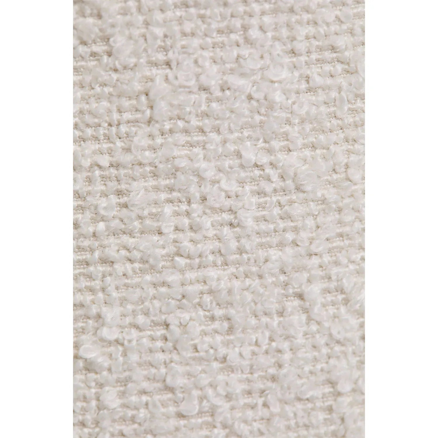 Valgomojo kėdė GRECA, bouclé, balta