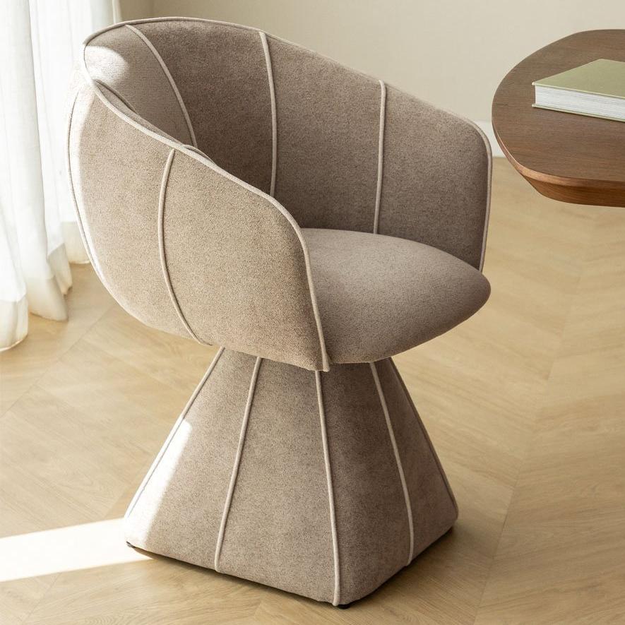 Valgomojo kėdė TALLIN, rudos spalvos