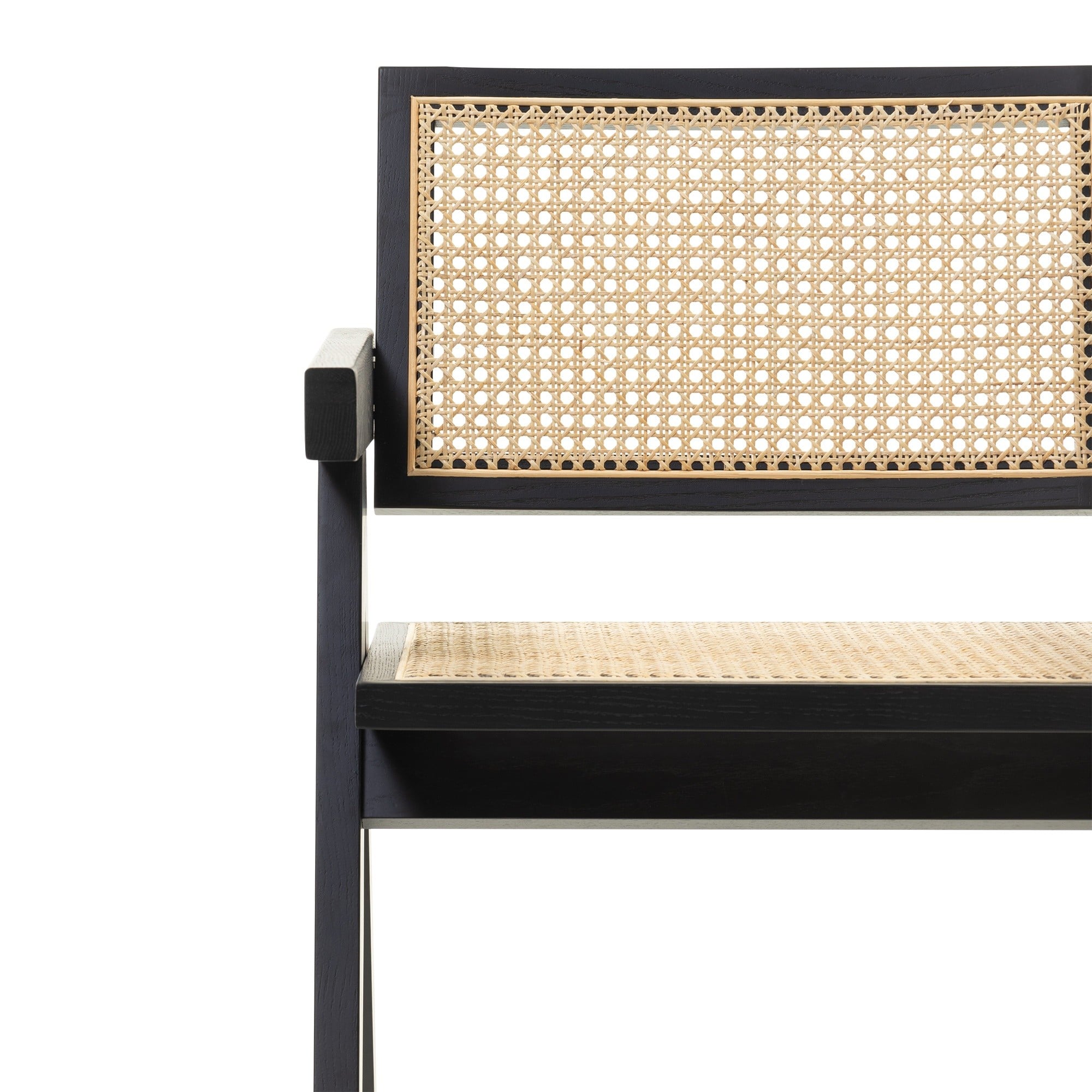 Chair EMPIRE, single weave, black