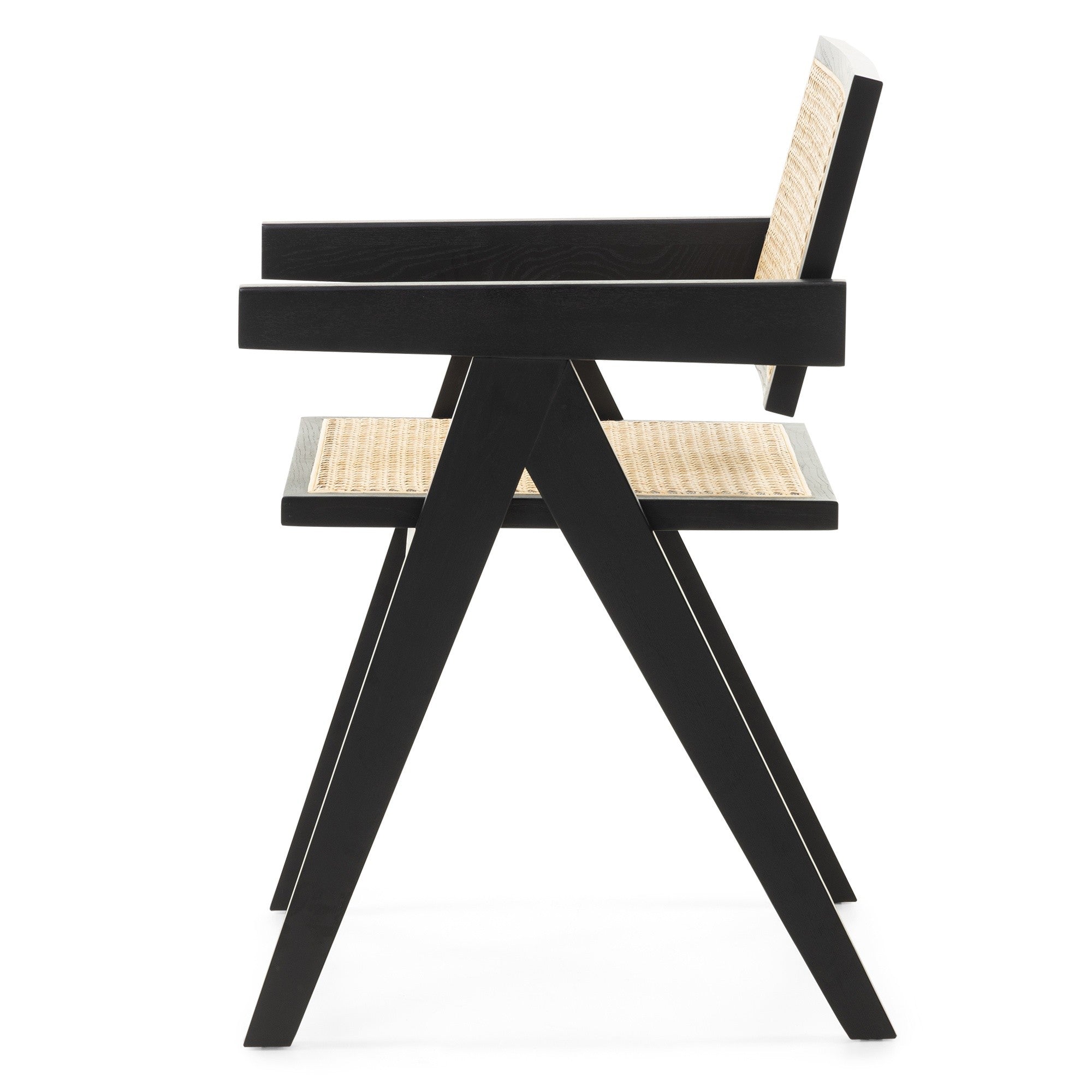Chair EMPIRE, single weave, black