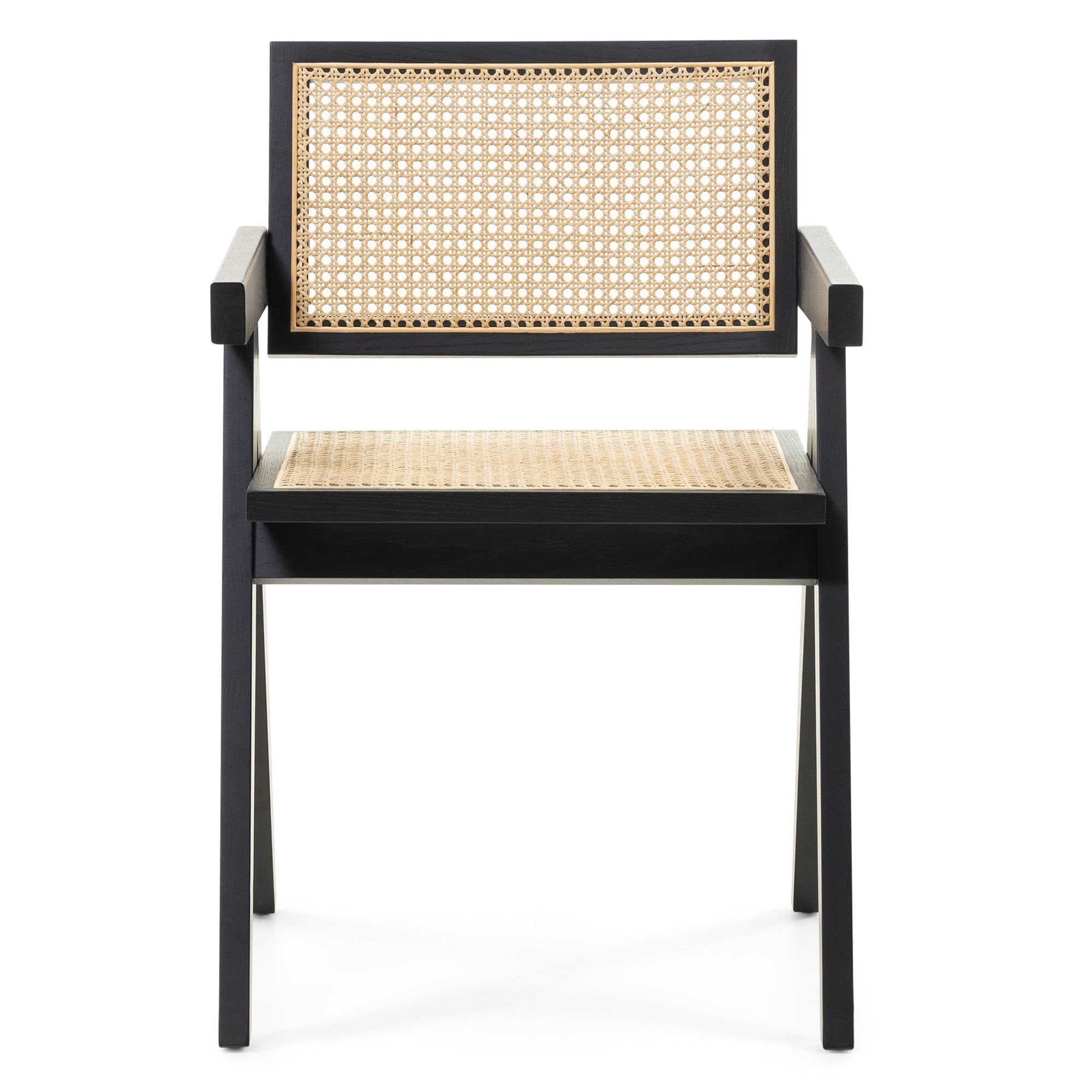 Chair EMPIRE, single weave, black