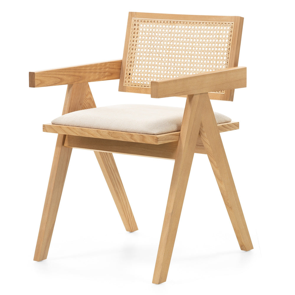 Chair ENDIVE, single weave, natural/sand