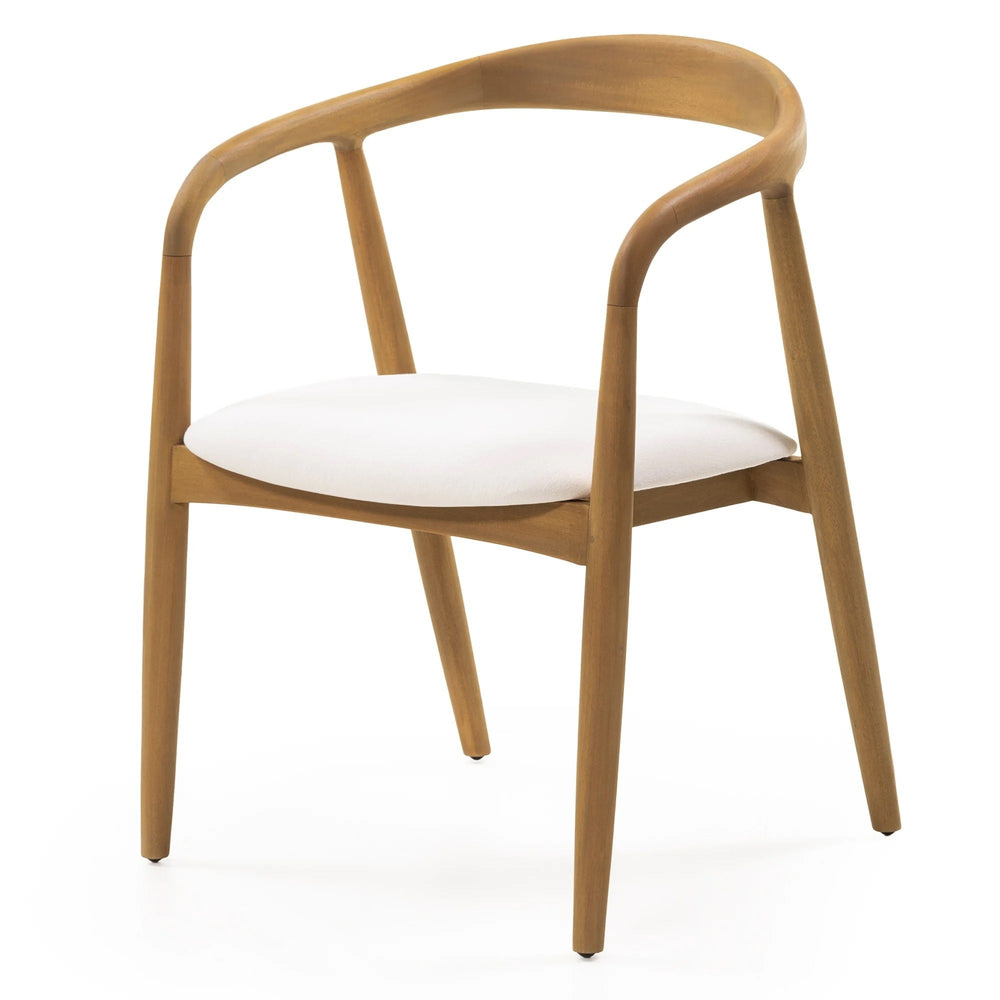 Chair LISTEL, mahogany, ecru seat
