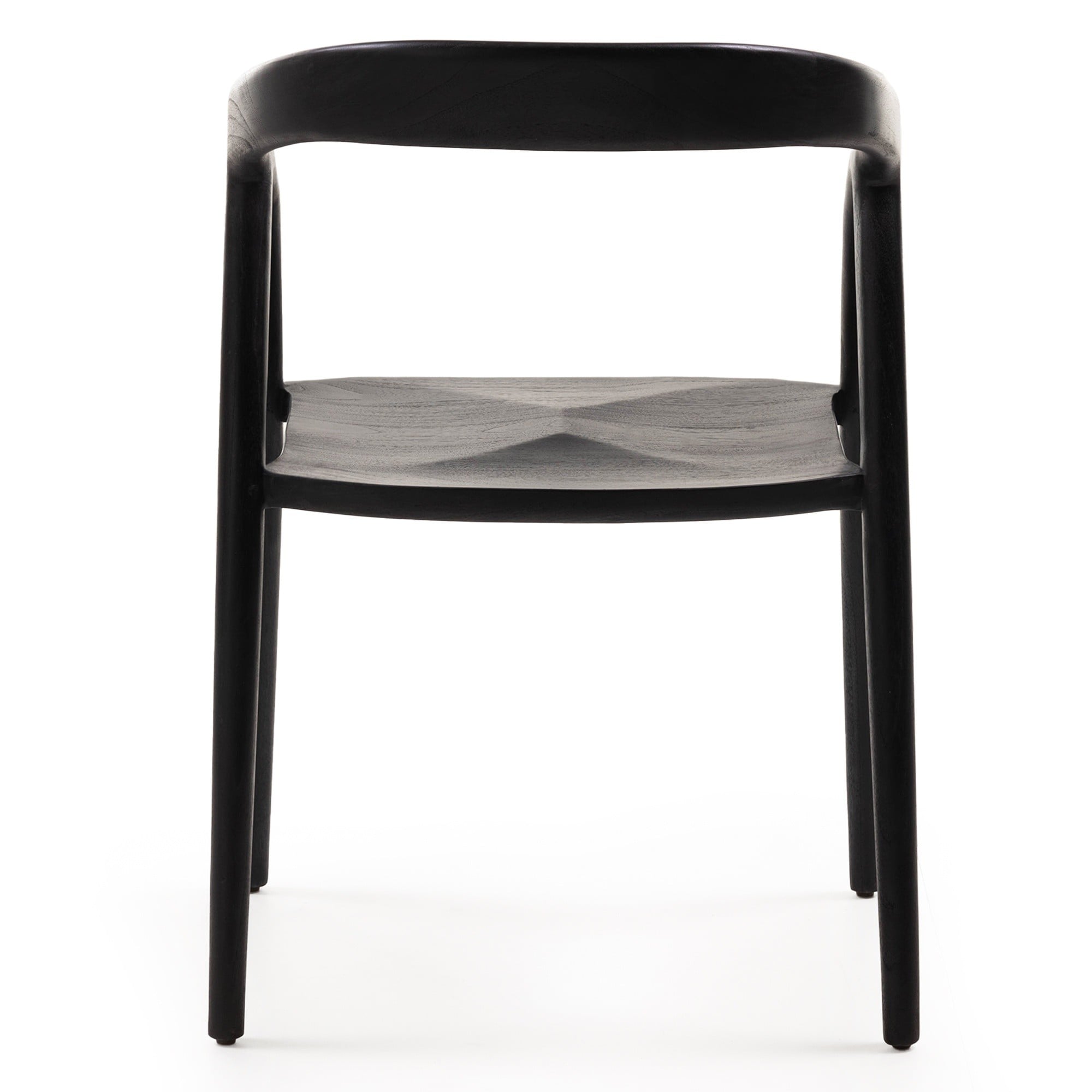 Chair TORCHE, teak, black