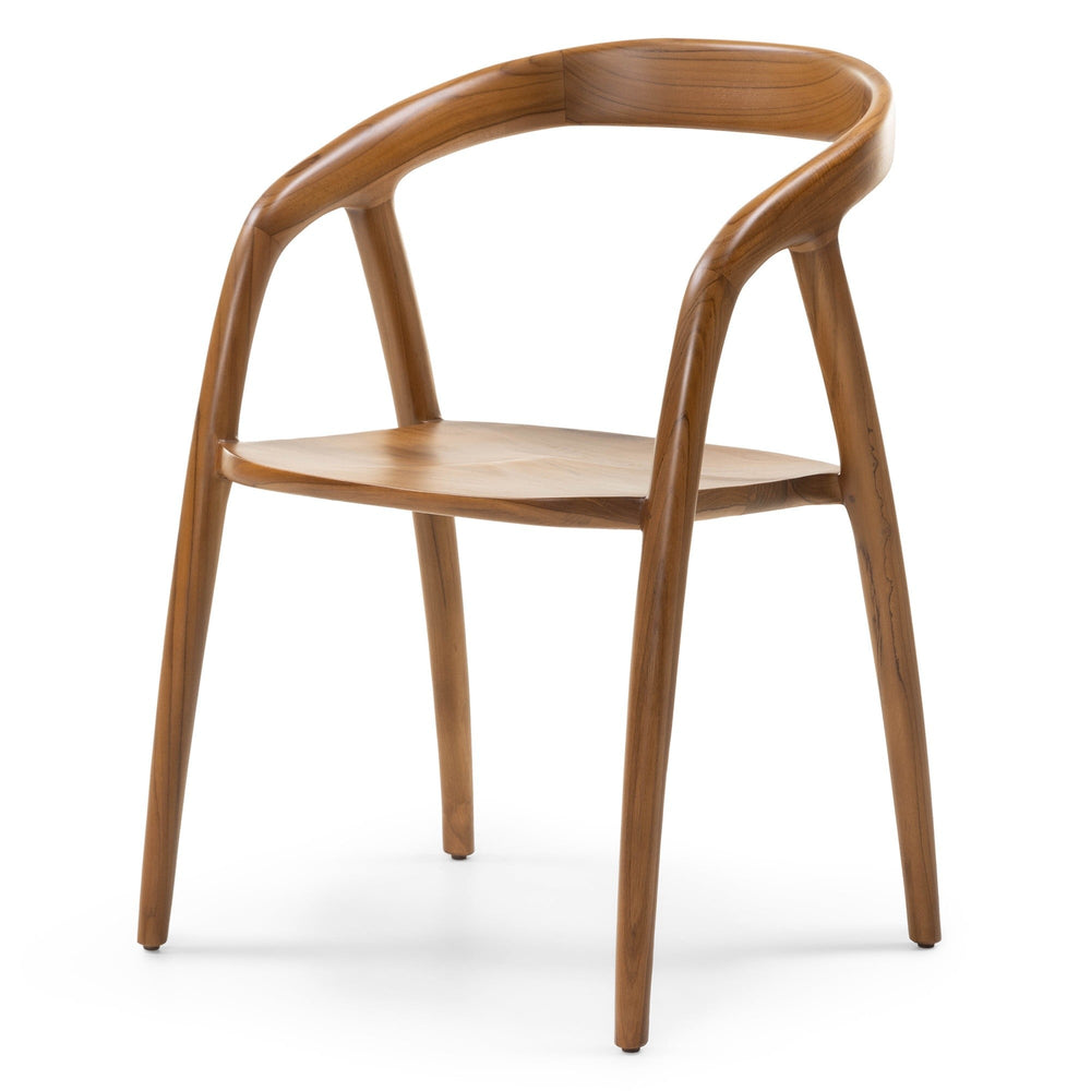 Chair TORCHE, teak, natural