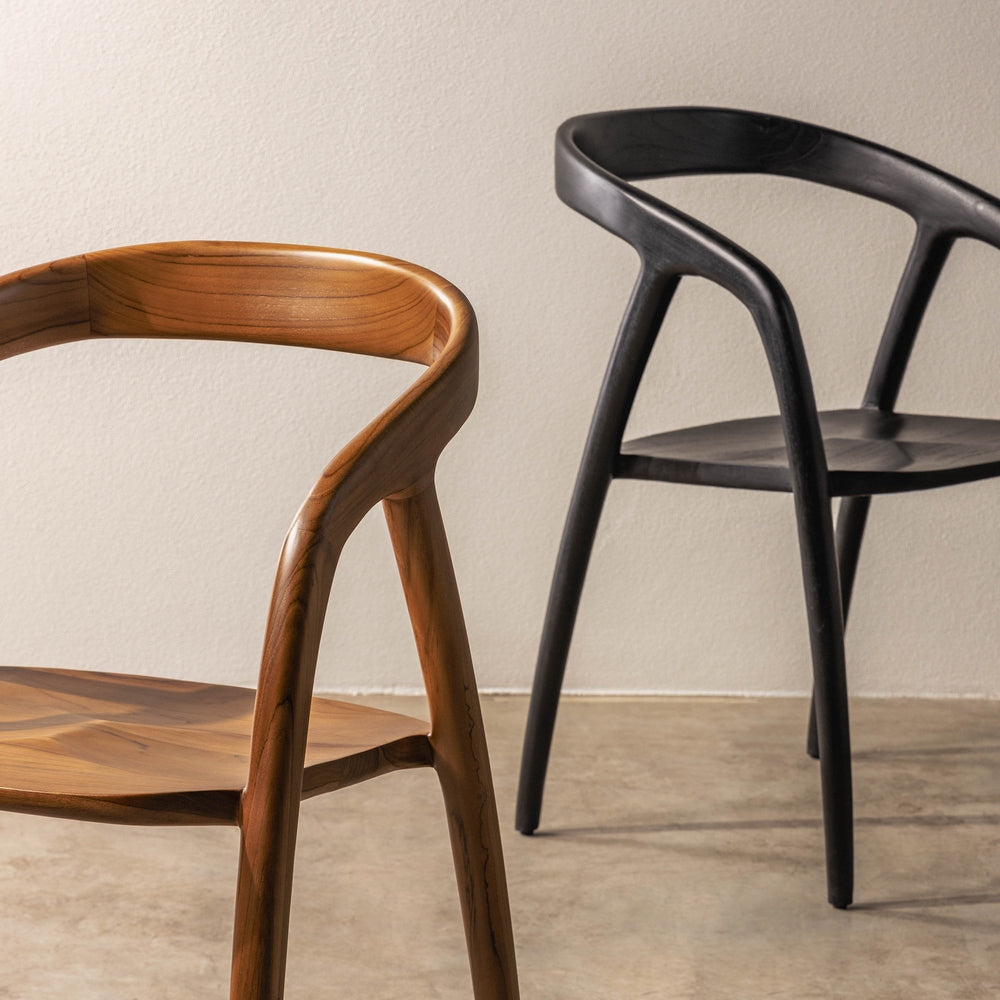 Chair TORCHE, teak, natural
