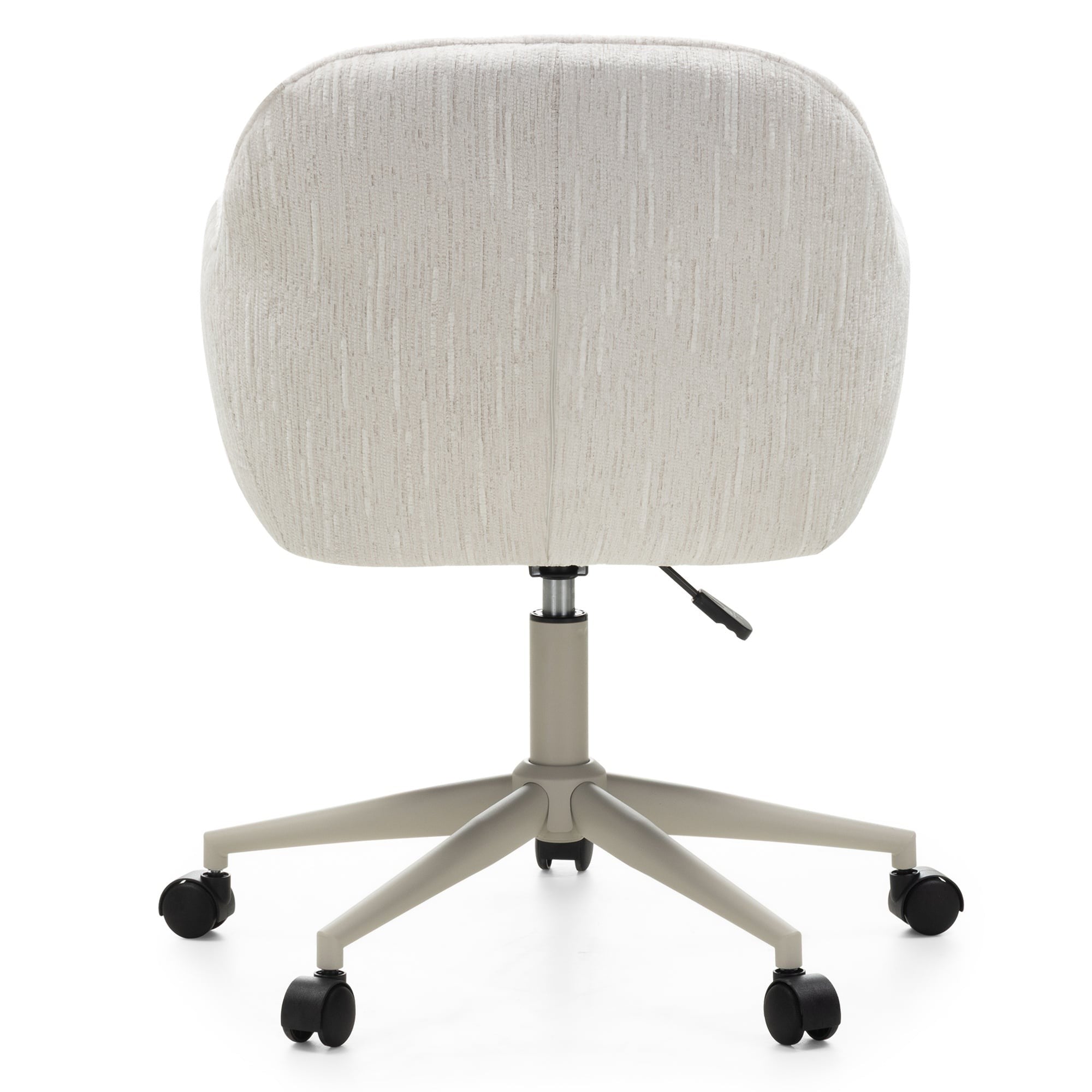 Office chair ALBAN, cream/sand legs