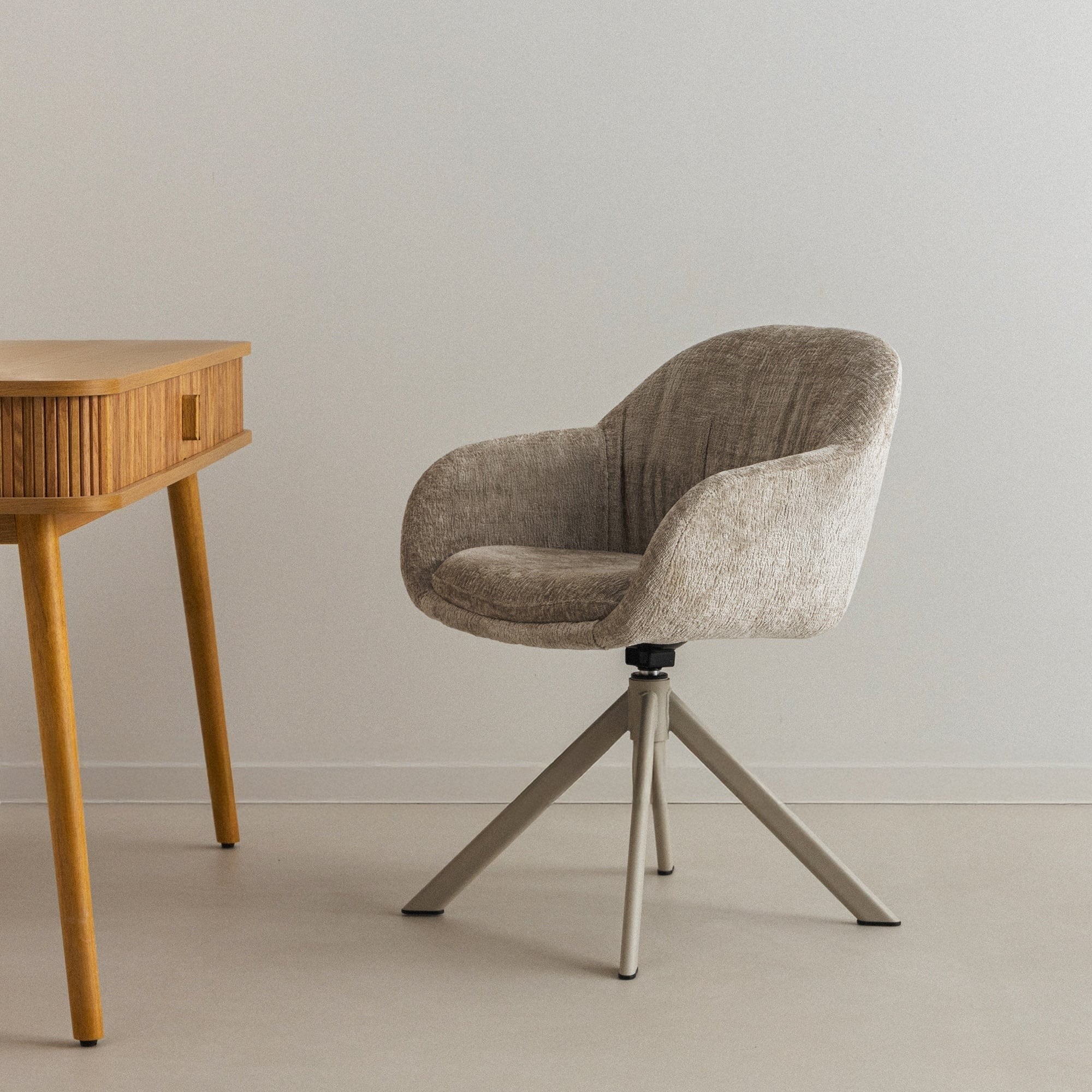Office chair GLORIA, sand