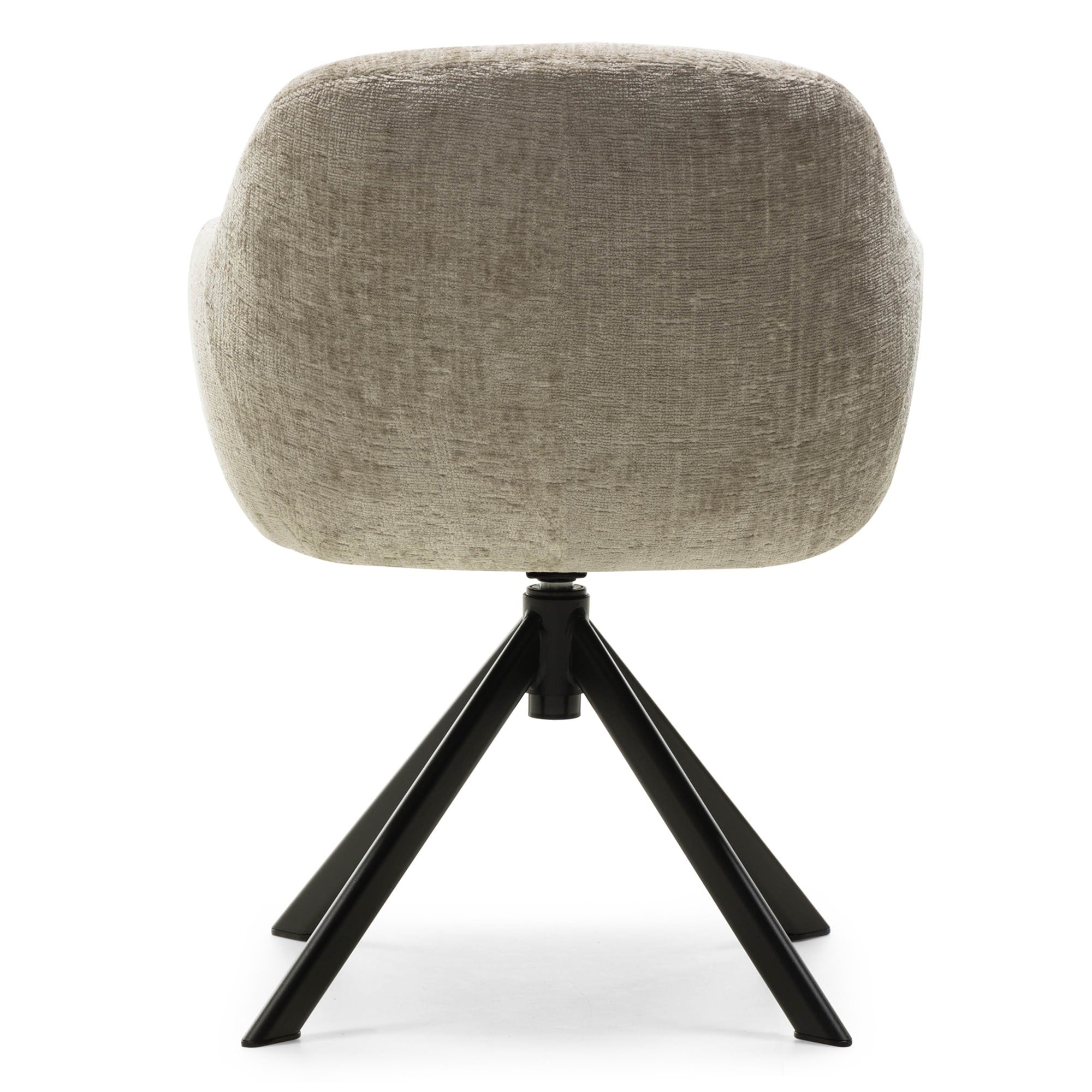 Swivel chair VALORE, sand/black legs